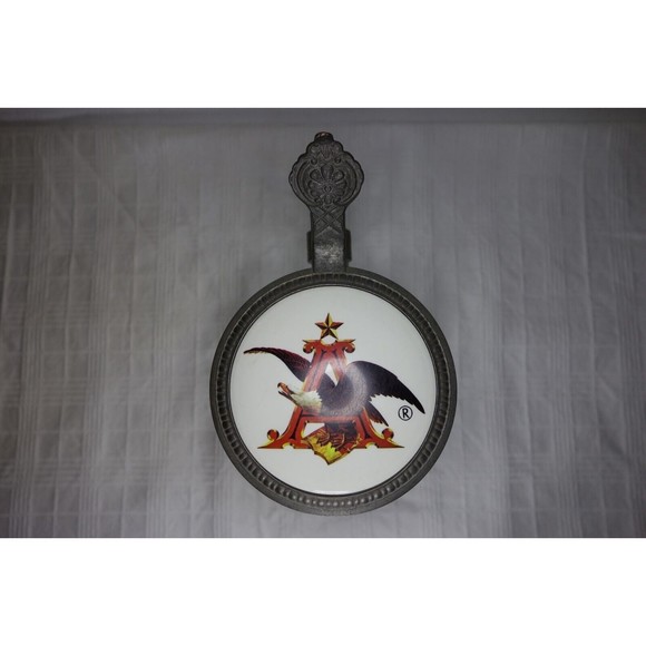 Anheuser Busch Budweiser BMF Bierseidel Beer Steins Lidded Hobnail West Germany - Picture 5 of 11